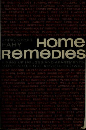 Tapa de Home Remedies