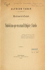 Tapa de Realismo del Quijote