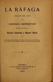 Tapa de La ráfaga