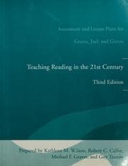 Tapa de Assessment and lesson plans for Graves, Juel, and Graves Teaching reading in the 21st century