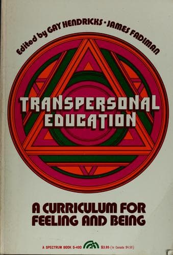 Tapa de Transpersonal education