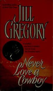Tapa de Never love a cowboy