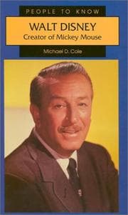 Tapa de Walt Disney