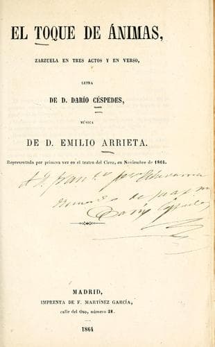 Tapa de El toque de ánimas