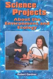 Tapa de Science projects about the environment and ecology