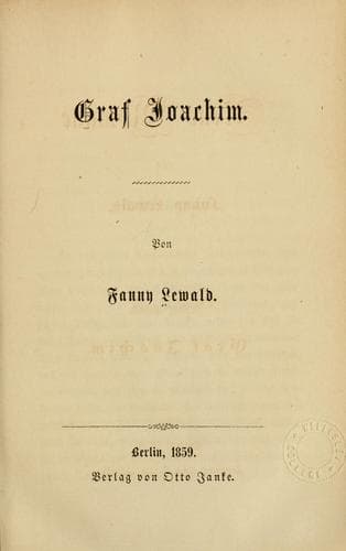 Tapa de Graf Joachim