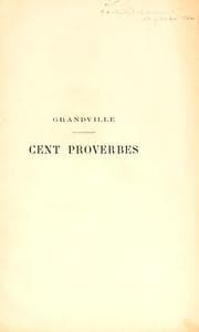 Tapa de Cent proverbes