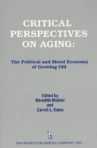 Tapa de Critical Perspectives on Aging