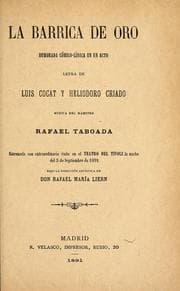 Tapa de La barrica de oro