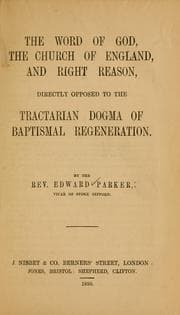 Tapa de The word of God, the Church of England, and right reason