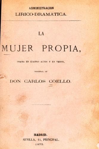 Tapa de La mujer propia