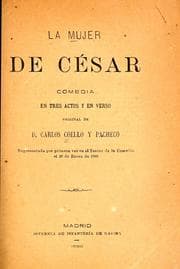 Tapa de La mujer de César
