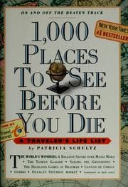 Tapa de 1,000 places to see before you die