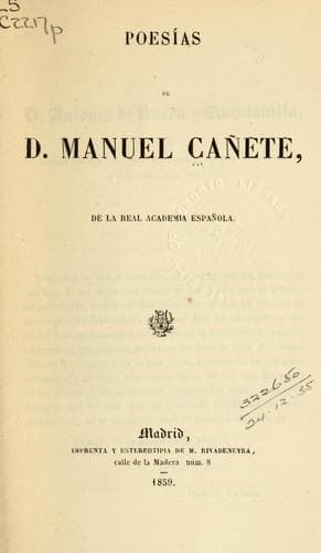 Tapa de Poesías