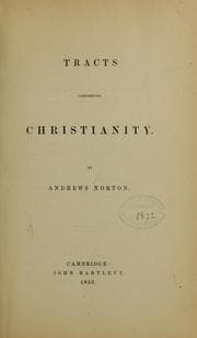Tapa de Tracts concerning Christianity