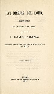 Tapa de Las orejas del lobo