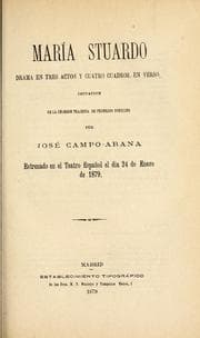 Tapa de María Stuardo