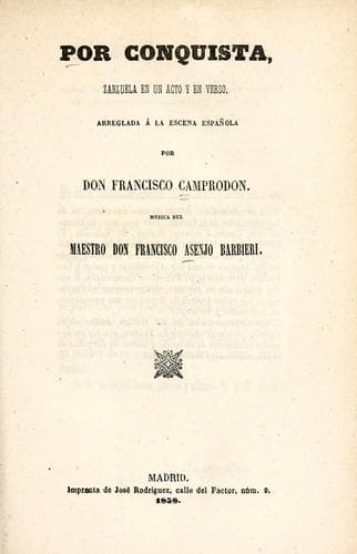 Tapa de Por conquista