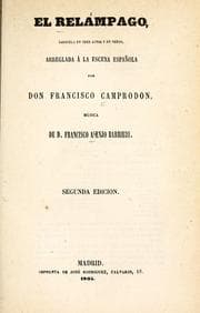 Tapa de El relámpago