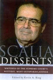 Tapa de Scalia Dissents