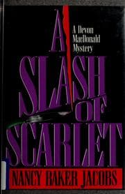 Tapa de A slash of scarlet