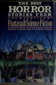 Tapa de The Best Horror Stories from the Magazine of Fantasy and Science Fiction