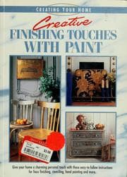 Tapa de Creative finishing touches with paint