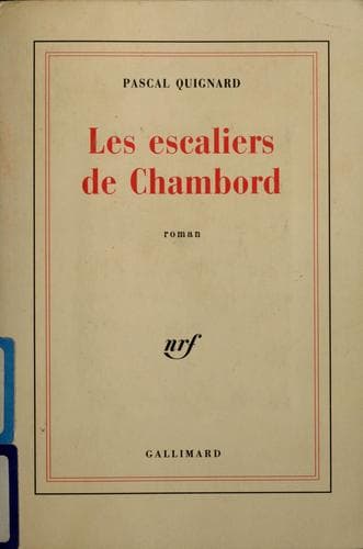 Tapa de Les escaliers de Chambord