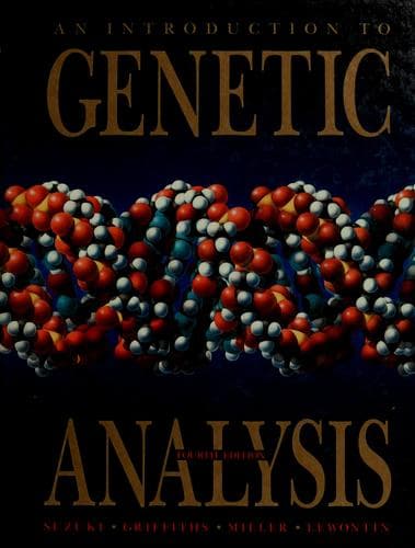 Tapa de An introduction to genetic analysis