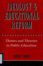 Tapa de Ideology and educational reform