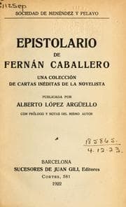 Tapa de Epistolario