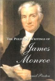 Tapa de Political Writings of James Monroe