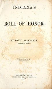 Tapa de Indiana's roll of honor