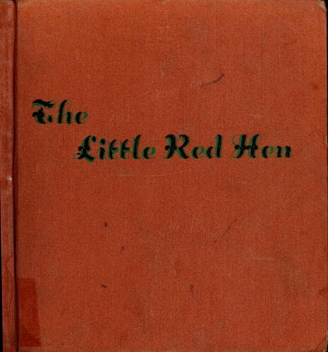 Tapa de The little red hen