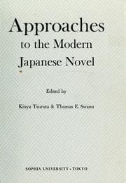 Tapa de Approaches to the modern Japanese novel