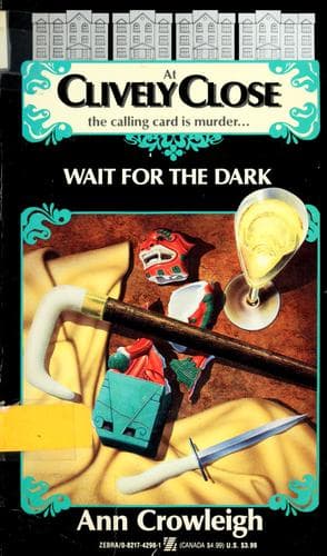 Tapa de Wait for the dark