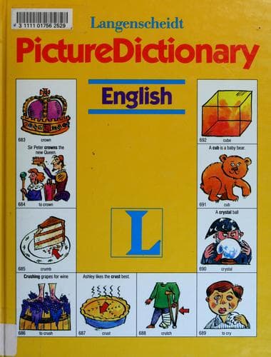 Tapa de Picture dictionary