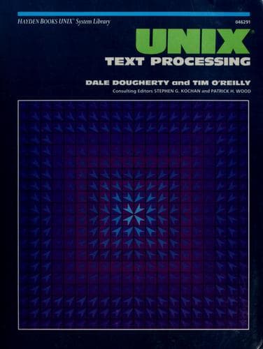 Tapa de Unix text processing