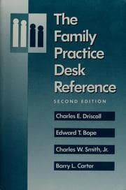 Tapa de The Family practice desk reference