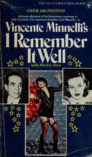 Tapa de Vincente Minnelli's I remember it well