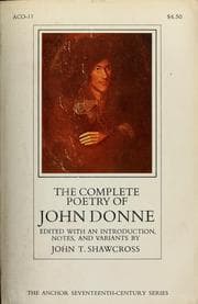 Tapa de The complete poetry of John Donne