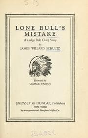 Tapa de Lone Bull's mistake