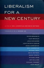 Tapa de Liberalism for a new century