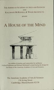 Tapa de A house of the mind