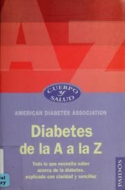 Tapa de Diabetes de la A a la Z