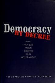 Tapa de Democracy by decree