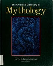 Tapa de The children's dictionary of mythology