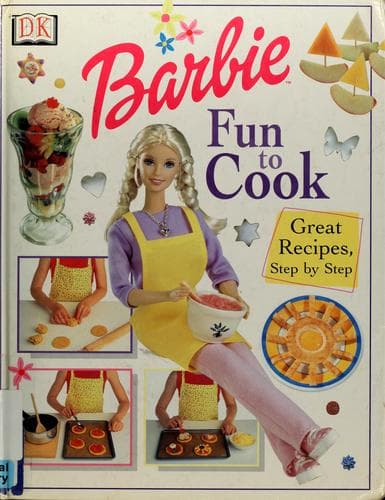 Tapa de Barbie fun to cook book