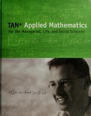 Tapa de Applied mathematics for the managerial, life, and social sciences