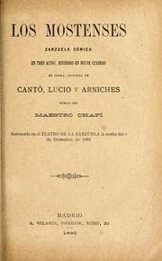 Tapa de Los mostenses